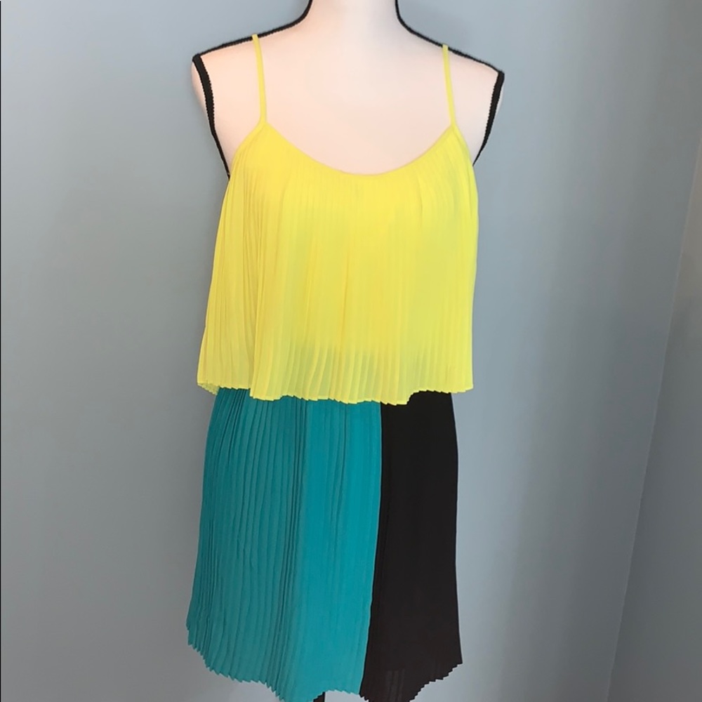 Parker Two Tier Pleated Dress